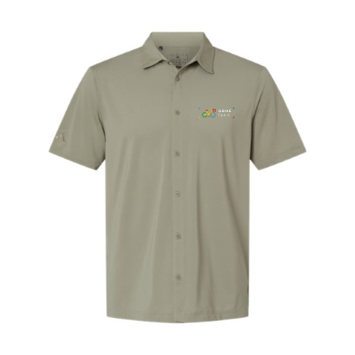 Google GBIKE - Adidas Button Down Short Sleeve Shirt