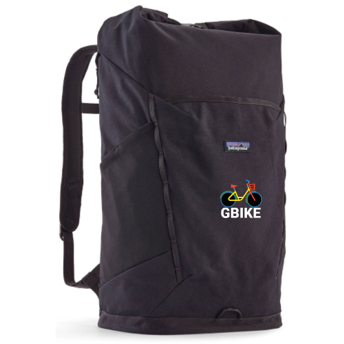 Google GBIKE - Patagonia Fieldsmith Roll Top Pack